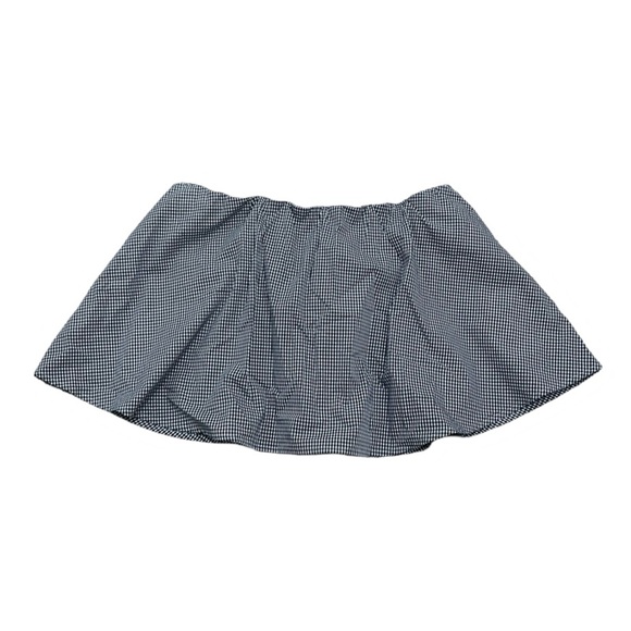 Aritzia Babaton Eckerd Strapless Blouse | Black & White Gingham | Size Large - Picture 5 of 10